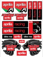 NAKLEJKI APRILIA RACING - ZESTAW !!!
