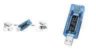 Na USB prądu napięcie Tester pojemności Volt