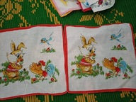 chusteczki do nosa PRL motywy z bajek