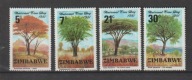 ZIMBABWE 1981 DRZEWA