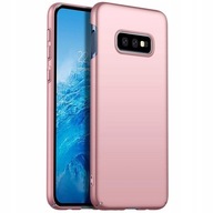 ETUI SLIM FROSTED MATT COVER SAMSUNG GALAXY S10E + SZKŁO HARTOWANE 9H