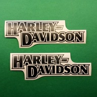 2x Naklejka z logo HARLEY DAVIDSON Wzór HD SPECIAL, 18 kolorów, Rozmiary