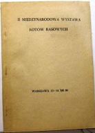 II. Międzynarodowa Wystawa Kotów Rasowych (Warszawa 13-14. XII. 1986)