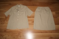 Garsonka beżowa klasyczna rozmiar 42