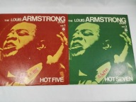 LOUIS ARMSTRONG vol.1 i 2 Hot Five Hot Seven [EX+] 2LP