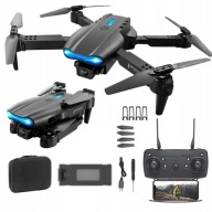 DRON E99 KAMERA ZAWIS 500M UNIKANIE PRZESZKÓD WIFI+WALIZKA PILOT