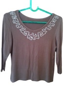 Czekoladowa bluzka 3/4