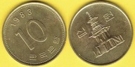 KOREA 10 WON 1983 r.