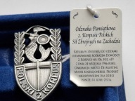 Odznaka 2 Korpusu PSZ na Zachodzie- Replika