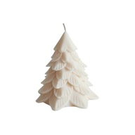 Świeca sojowa dekoracyjna Choinka mała – ręcznie robiona | Nuvia Soy
