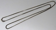 Długi srebrny łańcuszek srebro 835 długość 79 cm