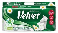 Papier toaletowy Velvet zapachowy rumianek aloes 8 szt.