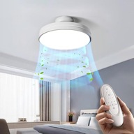 Cichy Wentylator Sufitowy Bezłopatkowy + Lampa LED – Pilot, 6 Prędkości 60W