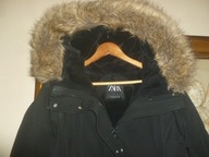 LONG WINTER PARKA-R-M-JESIEŃ -ZIMA.STAN ZNAKOMITY [JAK NOWA.].CIEPŁA.