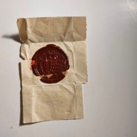 Stara pieczęć pocztowa.04528ń