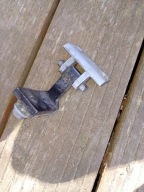 Zawias drzwi lewy tył Oryginał Audi A6 C4 LY9B 4A0833401