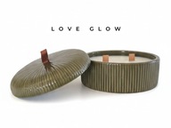 EKOLOGICZNA ŚWIECA SOJOWA PREMIUM – KOJĄCA LAWENDA Ręcznie robiona