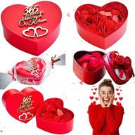 365 POWODÓW MIŁOŚCI SERCE PREZENT NA WALENTYNKI DLA NIEJ I DLA NIEGO