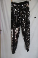 SPODNIE ZDOBIONE CEKINY ROZM S