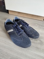 Granatowe, męskie sneakersy 45