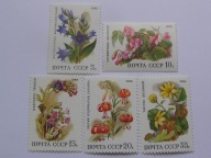 ZSRR - kwiaty - Mi. 5847-51 **