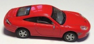 Porsche 911 (996) Carrera Czerwony Guards Red -Hongwell-Die cast–Skala 1:72