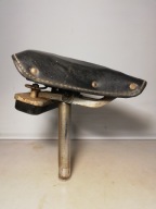 Stare siodełko siodło rowerowe z narzędziówką WIGRY JUBILAT składak