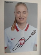 Zdjęcie 10x15 autograf Polska Katarzyna Paulina Dudek