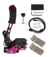 HAMULEC RĘCZNY USB LOGITECH G27 T500 DIRT RALLY FANATEC FIOLETOWY