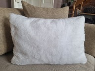 misiowa poduszka dekoracyjna * biała * NOWA * 35x50