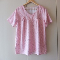 Bluzka pudrowy róż r. 46