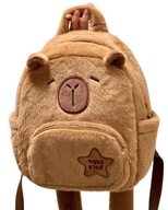 PLECAK SZKOLNY PLUSZOWY DZIECIĘCY KAPIBARA DLA DZIECKA DZIEWCZYNKI CHŁOPCA