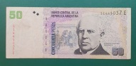 Banknot 50 Pesos Argentyna
