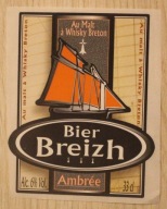 ETYKIETA - NAKLEJKA - Bier Breizh - Ambree