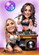 KARYKATURA A4 ze zdjęcia, prezent, ANTYRAMA - GRATIS