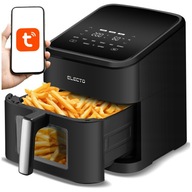 FRYTKOWNICA BEZTŁUSZCZOWA ELECTO CRISPI 8L 2000W AIR FRYER APLIKACJA XL