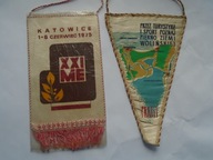 PROPORCZYK BOKS MISTRZOSTWA EUROPY KATOWICE 1975 + AZS BYDGOSZCZ + RADOMSKO