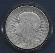 5 zł 1933 - GŁOWA KOBIETY W KŁOSACH - 2