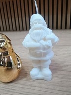 Świeca sojowa mikołaj - dekoracyjna