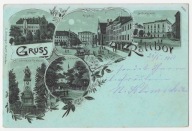 F45 Gruss aus Ratibor LITOGRAFIA 1900 Racibórz Stemple wczesna rzadka stan!