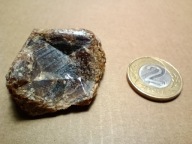 Granat Grossular var. HESSONIT - Vápenná, Czechy