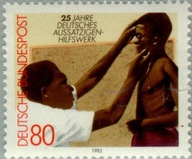 Niemcy 1982 Znaczek 1146 ** dobroczynność zdrowie medycyna trąd