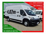 CITROEN JUMPER L4H3 2.2HDi/165KM KLIMA CZUJNIKI ANDROIDAUTO