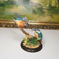 Border Fine Arts zimorodki figurka ptaki Kingfisher Enesco A7389