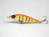 Wobler Wombat Orange Panther 8 cm hand made, rękodzieło #WobleryhandmadeKL