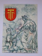 WIELICZKA - 1958 r mal. A B i M Wochna - HERB