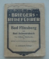 ŚWIERADÓW ZDRÓJ, CZERNIAWA; PATSCHOVSKY; PRZEWODNIK, MAPY, Świdnica 1924