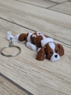 Uroczy Brelok Cavalier King Charles Spaniel 3d - Druk3d fidget Keychain