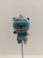 BRELOK szydełko maskotka pluszak zabawka handmade amigurumi ręcznie robiony