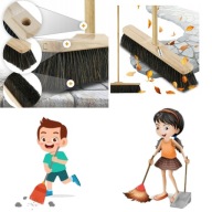 ZAMIATACZ 30 OPRAWNY ZMIOTKA DO ZAMIATANIA MIOTŁA SZCZOTKA + TRZON ULICÓWKA